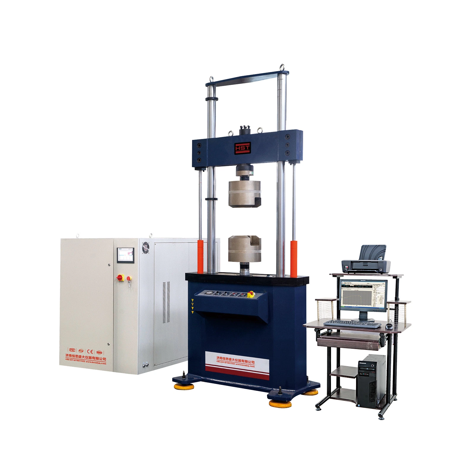 Servo Hydraulic Dynamic and Static High Frequency Fatigue Testing Machines