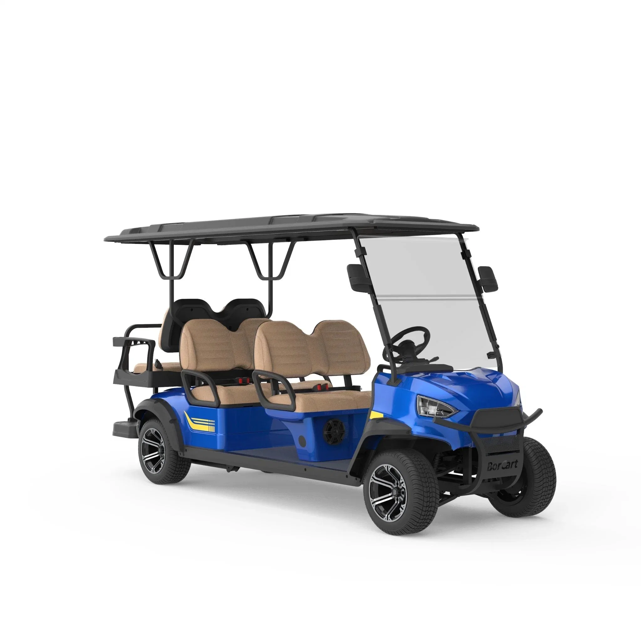 2023 Street Legal Golf Cart Electric Vehicle 6 Seats Sightseeing Car