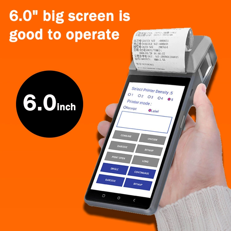 Android 10.0 Touch Screen POS Terminal with NFC Reader Cash Register (Z300)