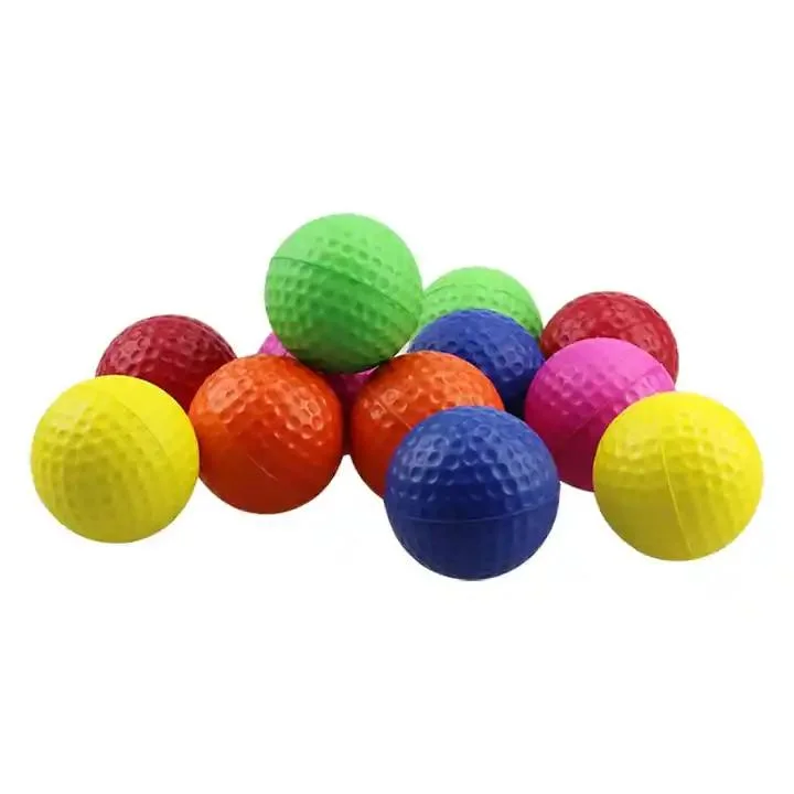 PU Foam Practice Limited Flight Sponge Golf Ball for Indoor Outdoor Training