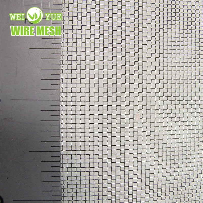 304/316 Stainless Steel Woven Square Metal Woven Wire Mesh Net