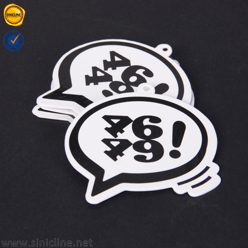 Sinicline Sticker Hang Tag Glossy Finish Garment Accessories