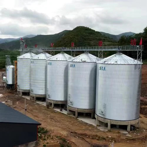 200 500 1000 5000 10000 20000 Tons Peanut Soybeans Meal Storage Silo Grain Storage Tank for Sale