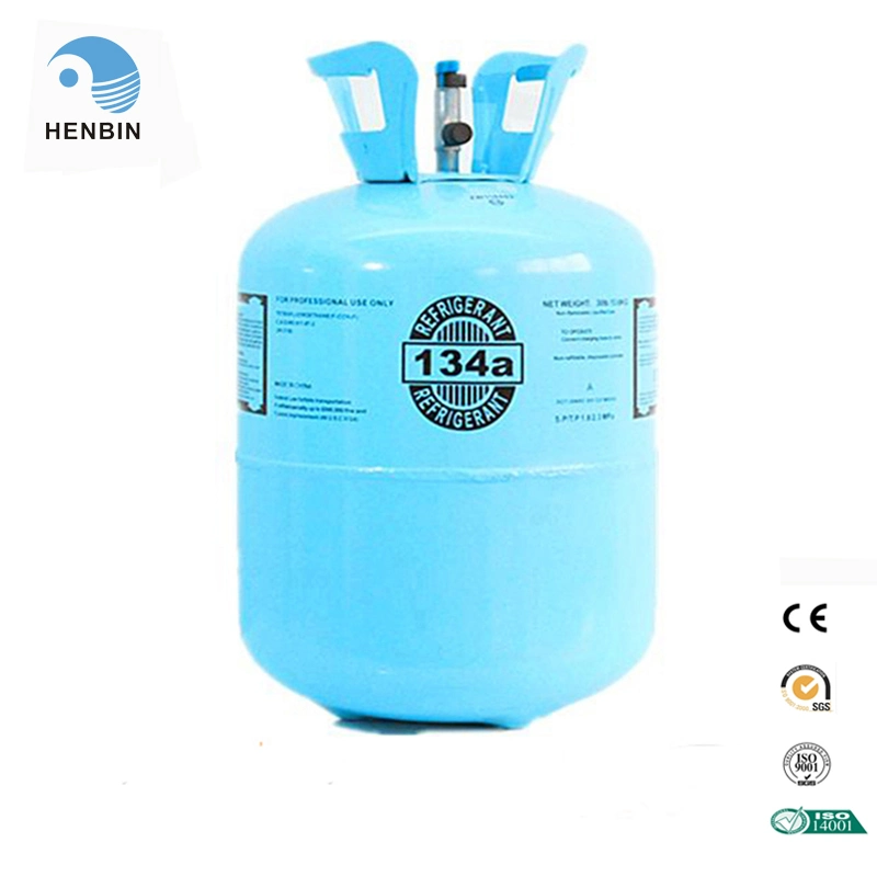 13.6kg Disposable Cylinder Packing Refrigerant Gas R134A