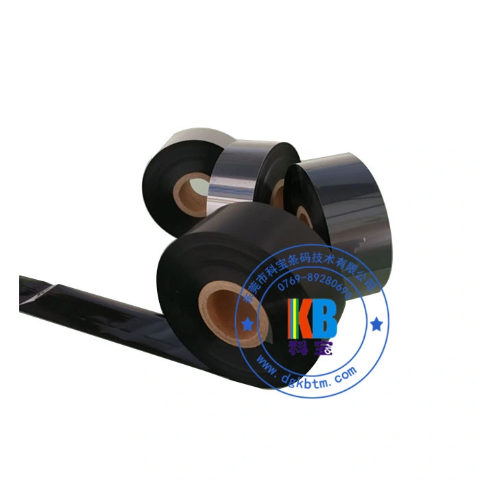 Black Resin Wash Color Ribbon for Taffeta Satin Transfer Printing