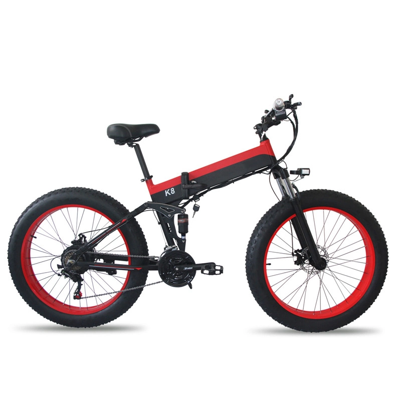 26" Elektro-Faltrad Elektro-City-Bike Mountainbike mit 350W/500W Brushless Disc Brake E Bike