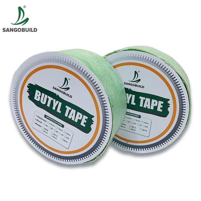 Jc/T942-2004 Butyl Waterproof Tape / Butyl Rubber Tape/Butyl Sealant Tape for Different Scenaros