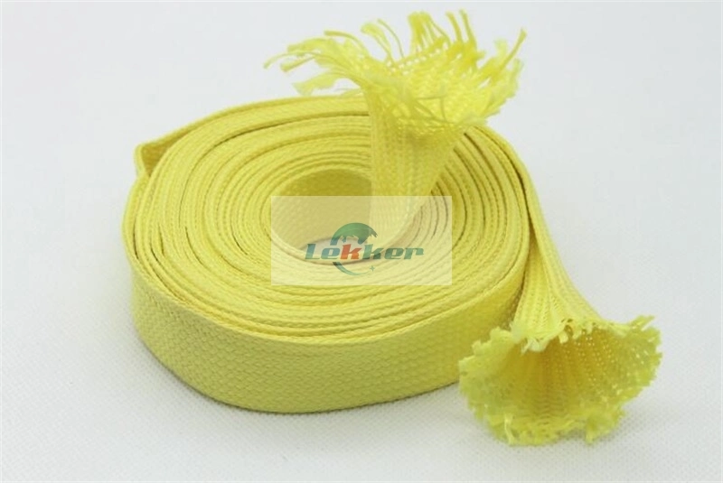 Woven Aramid Tape Rope Sleeve, Aramid Kevlar Tape Rope Sleeve,