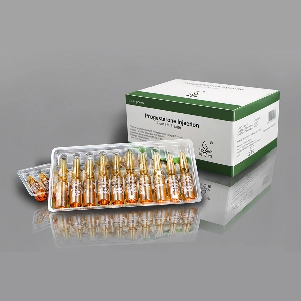 Bp/USP 1ml: 25mg, 2ml: 50 mg de progesterona inyectable