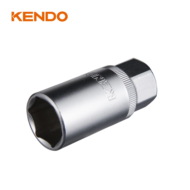 Kendo 1/2" Dr. Spark Plug Socket The Sockets' Interior Rubber Gaskets Eliminates Slippage and Prevents Damage to Spark Plug