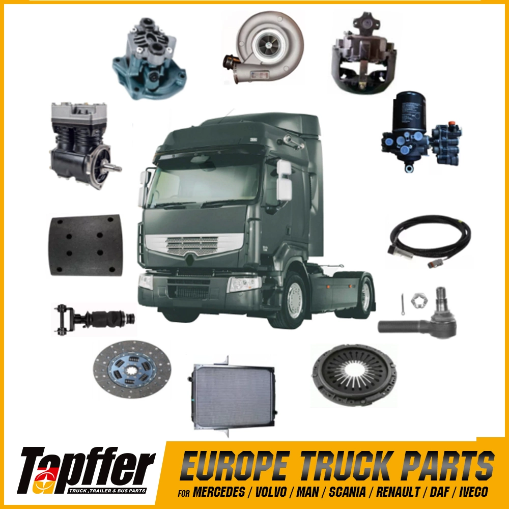 Pièces de Rechange pour camion Tapffer Mercedes Benz / Scania / Volvo / homme / Renault / Daf / Iveco Plus de 10000 articles Euro Heavy Duty des pièces du chariot