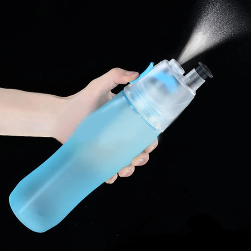 600ml spray Cup Plastic Sport Portable Spraying Water Bottle