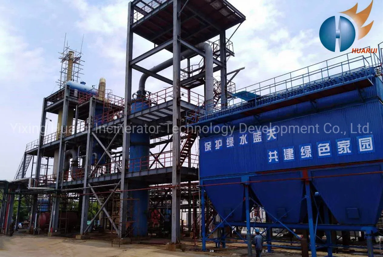 Qualidade superior do incinerador de resíduos industriais dos gases residuais de equipamentos de tratamento