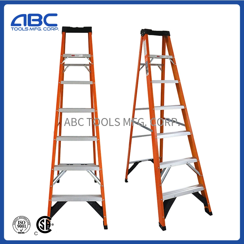 16 20 24 28 Paso Tipo II Capacidad 225 Lb Escalera de Extensión de Aluminio y Fibra de Vidrio con el Precio más Barato y Buena Calidad