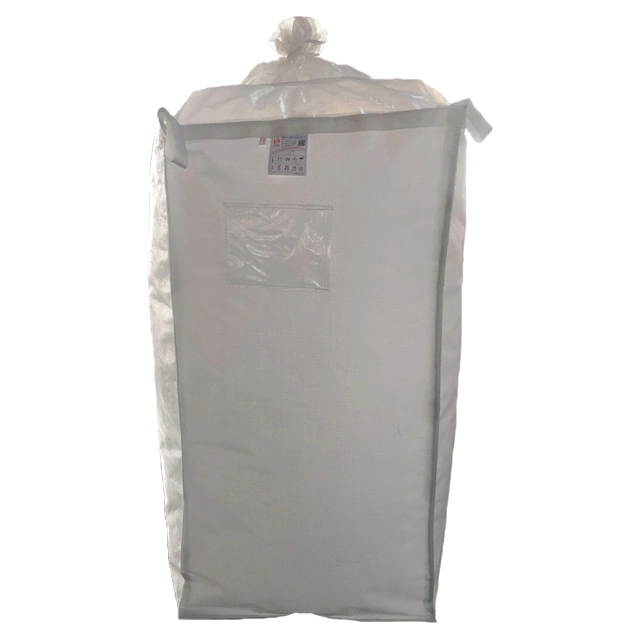 Document Pocket on Top PP Jumbo Bag Bulk Bag Ton Bag FIBC Bag Supplier Plastic Bag Hot Sale Good Quality Printing Logo for Free