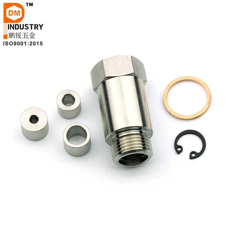 Oxygen O2 Sensor M18X1.5 Extender Spacer Adapter Bung Catalytic Converter Cel Eliminator Check Engine Light Car Accessories