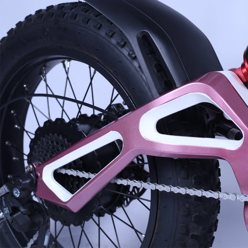 Hot Retro Style Stealth Bomber Moped Fat Tire Electric Dirt Bike