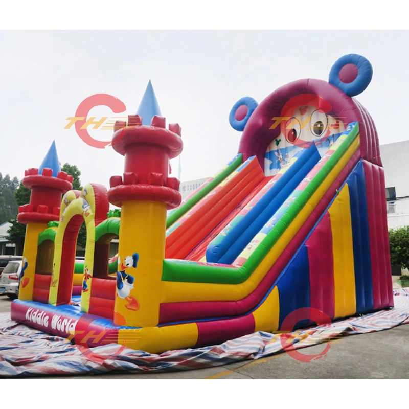 11X6X10m Large Outdoor Commercial Adult Inflatable Slide Inflatable Dry Slide for Sale