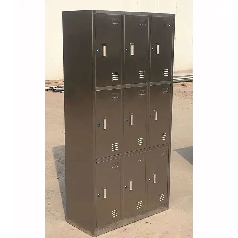 High-Quality School Gym Swimming Pool Locker 15 Door Wardrobe Clothes Storage