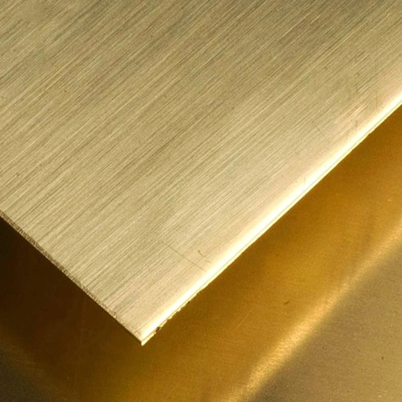 Warehouse Supply Brass Sheet Gold Color Copper Brass Plate Beryllium Copper Alloy Copper Wholesale/Supplier