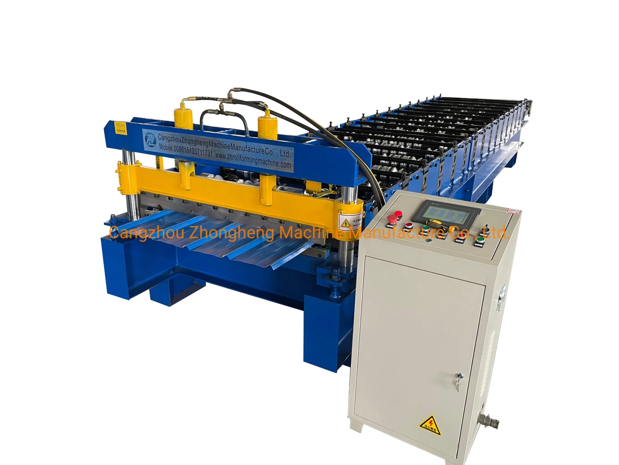 Roofing Sheet Forming Machine Metal Corrugating Iron Panel Roll Forming Making Line