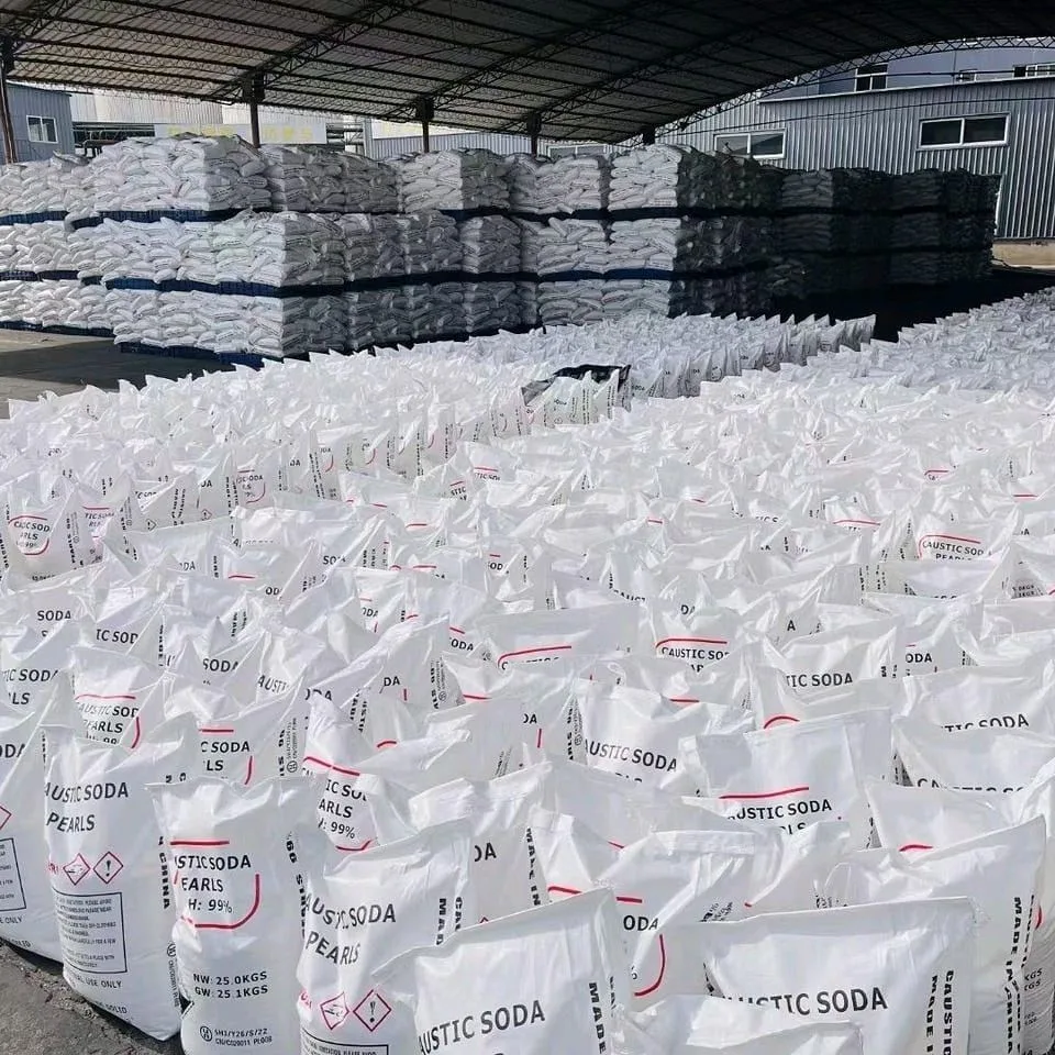 Hidróxido sódico cáustico Soda Flakes/Perlas alcali 99% pureza CAS 1310-73-2