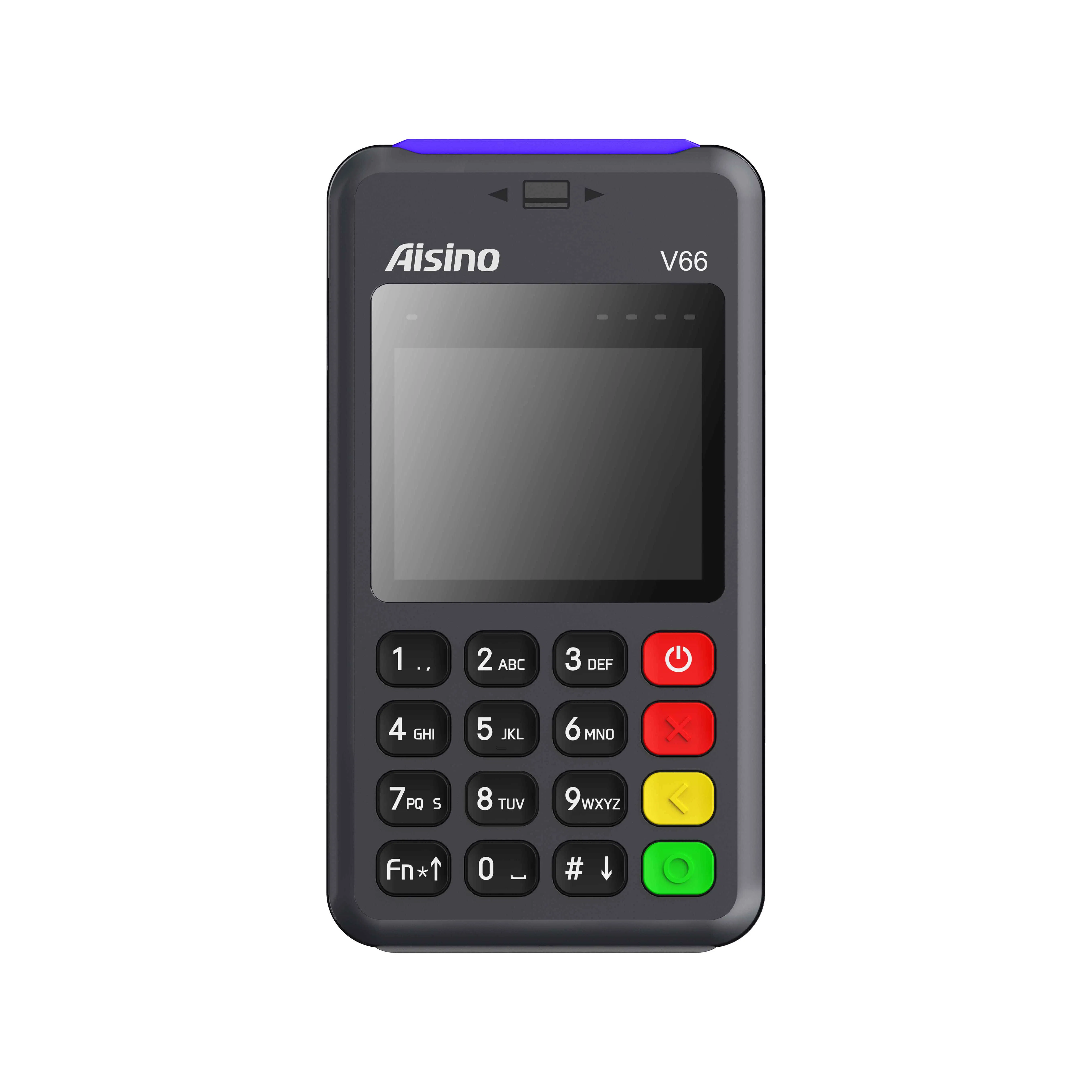 4G/Wi-Fi/Blue-tooth Aisino V66 Minipos Linux os POS tradicional