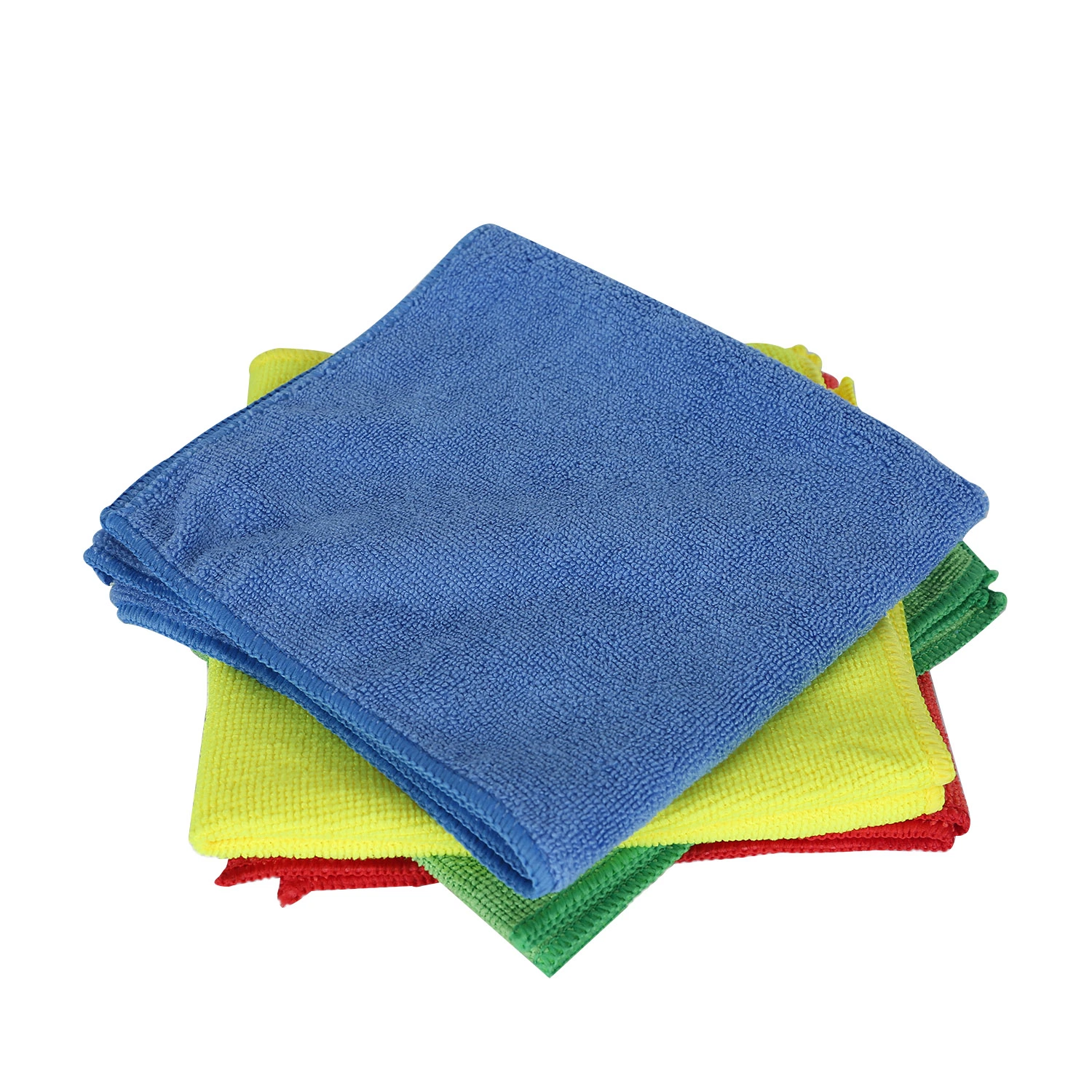 250GSM 40*40cm Microfiber Cleaning Cloth Kitchen Household Car Wash Bathroom Dish Clean