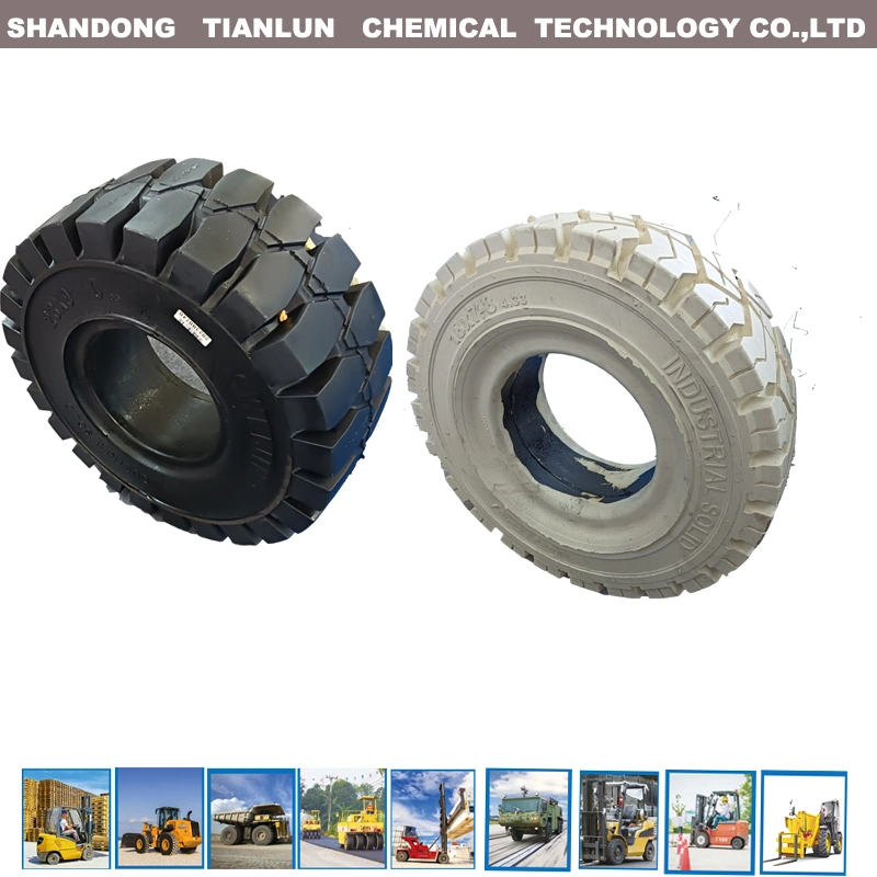 Industrial Solid Forklift Tire 700X12 No-Mark Solid Forklift Tyres /Tires Used in Food / Beverage Factory