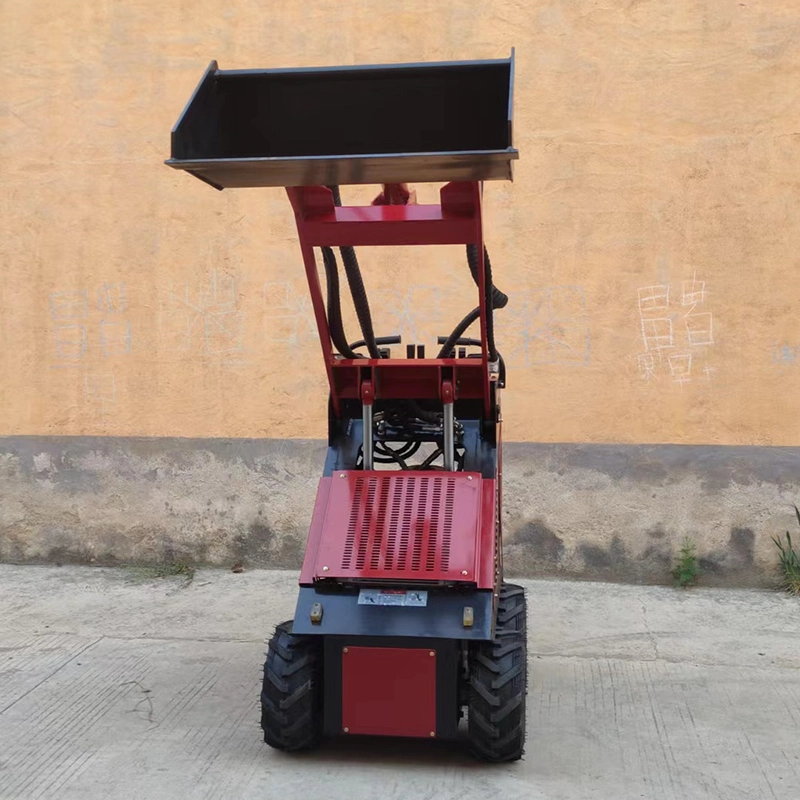 Mini Wheel Skid Steer Loader Multifunctional Accessories Price