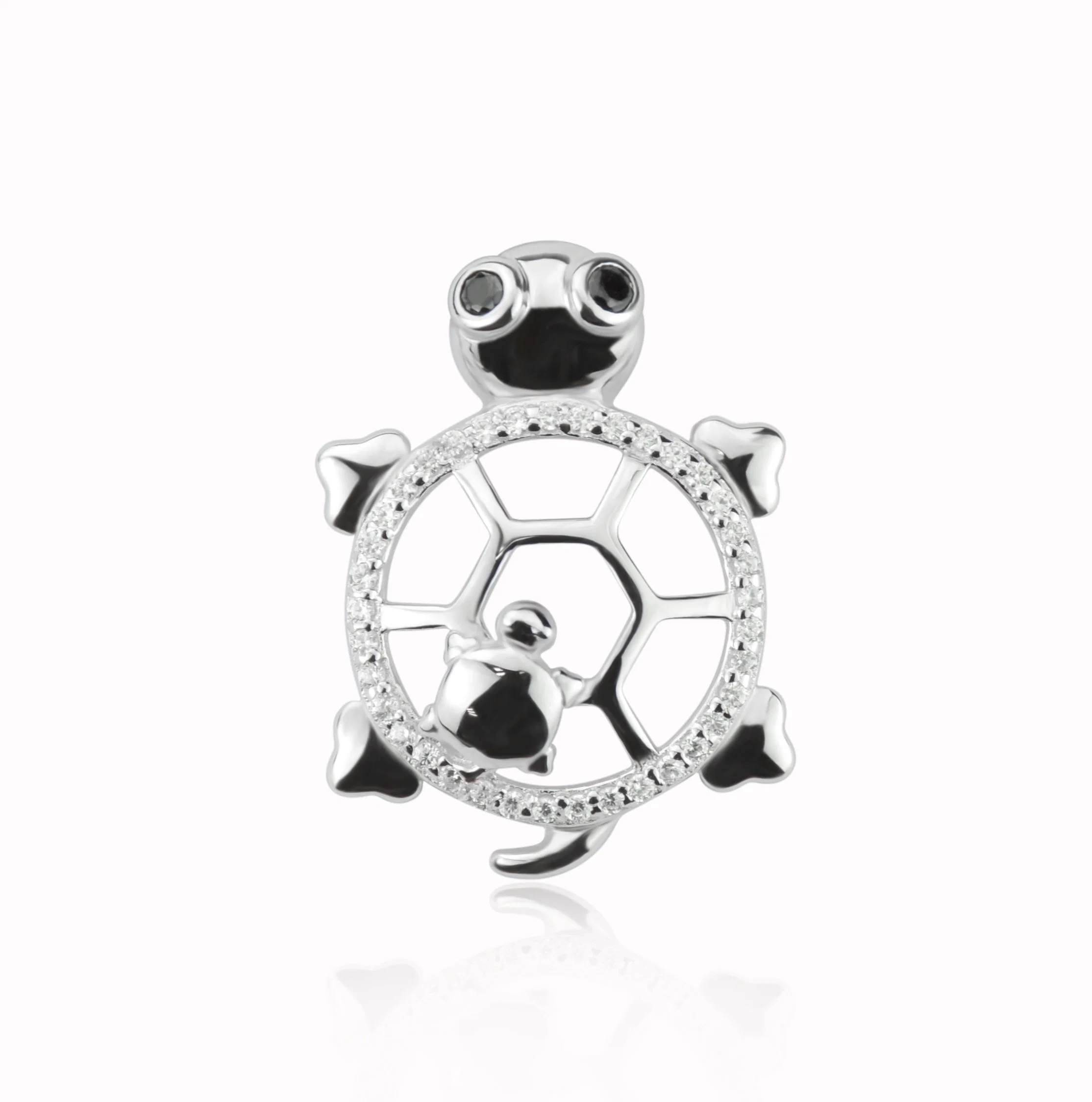 925 Sterling Silver Jewellery Animal Elephant Fish Pendant