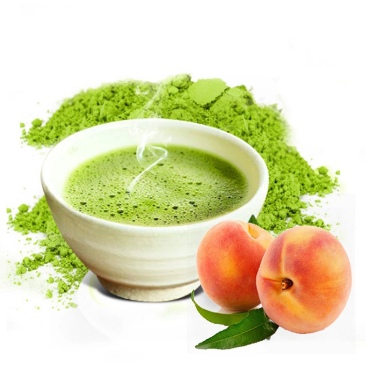 Wholesale/Supplier Chinese Healthy Unique Deep Aroma Trustworthy Matcha Tea Producer Peach Flavor Slim Tea Powder