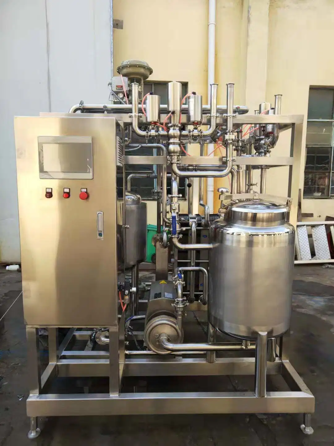 1000L/H Typ Bier kontinuierliche Platte Pasteurizer Sterilisator