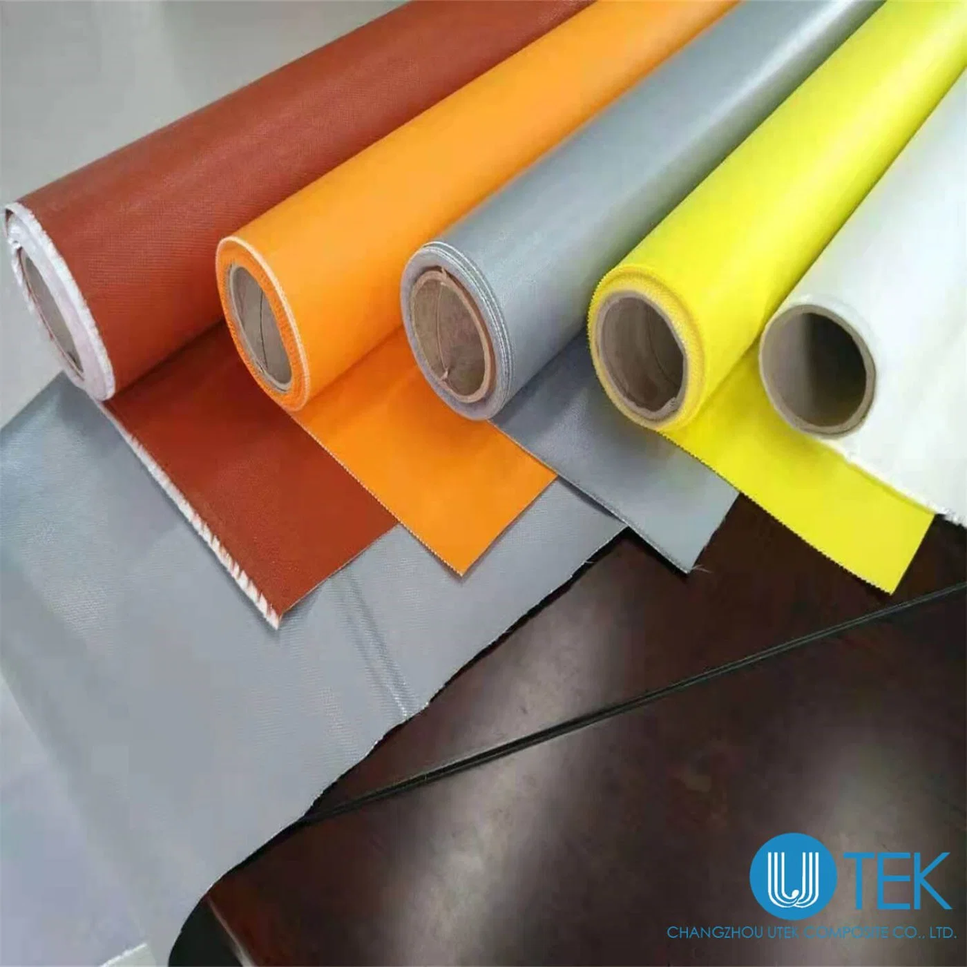 Thermal Insulation Fiberglass Silicon/Silicone Coating Fabric Cloth for Pipes