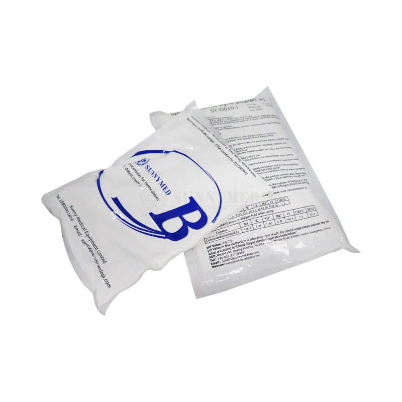 SY-O010 Hospital Medical Dialysis Powder a&amp;B se concentra para hemodiálisis