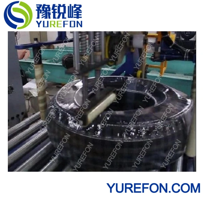 Plastic PVC Fiber Water Hose Pipe Tube Packing Wrapping Machine