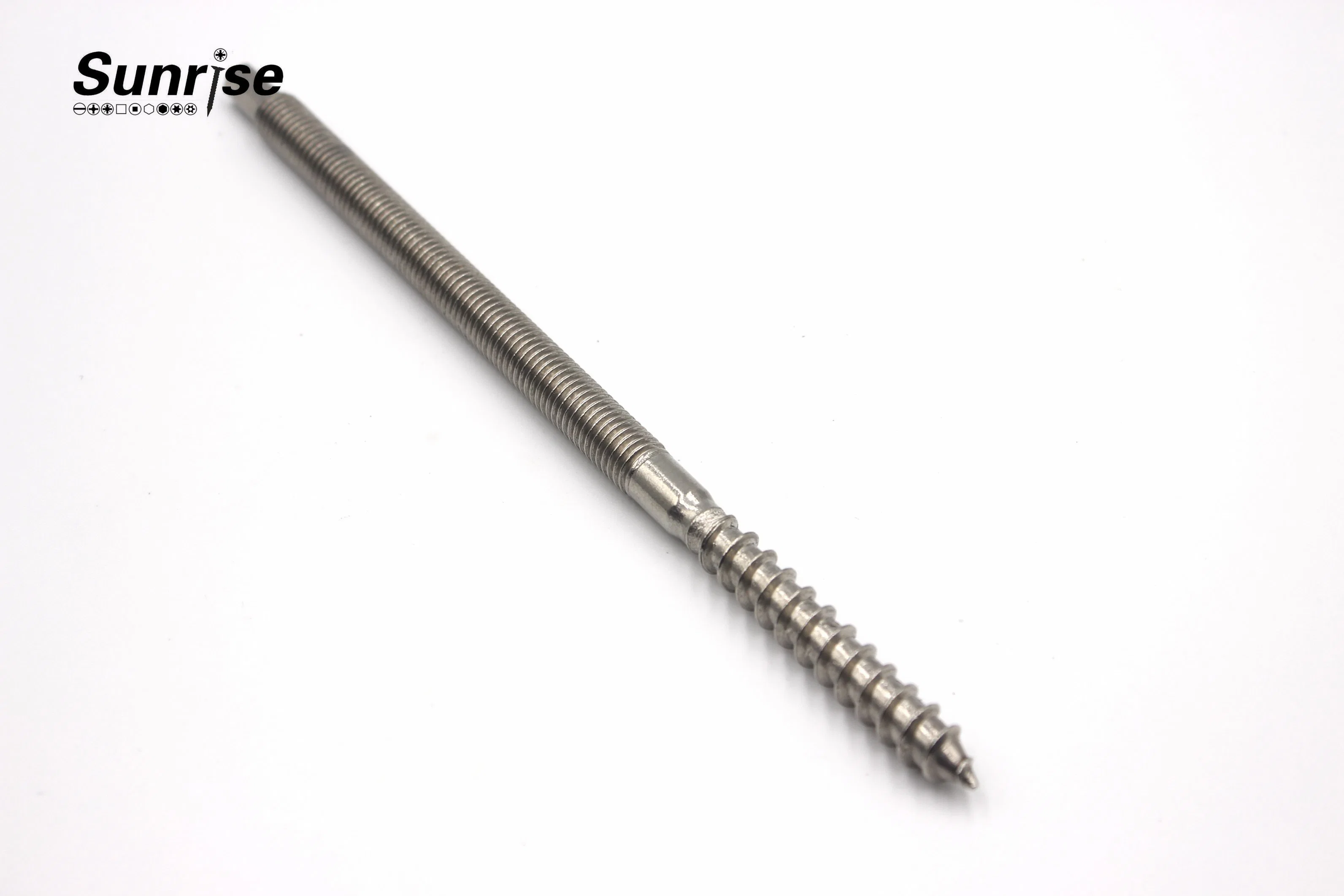 High Strength Stud Bolt Factory Customized Stainless Carbon Steel Double Threaded Stud Bolt