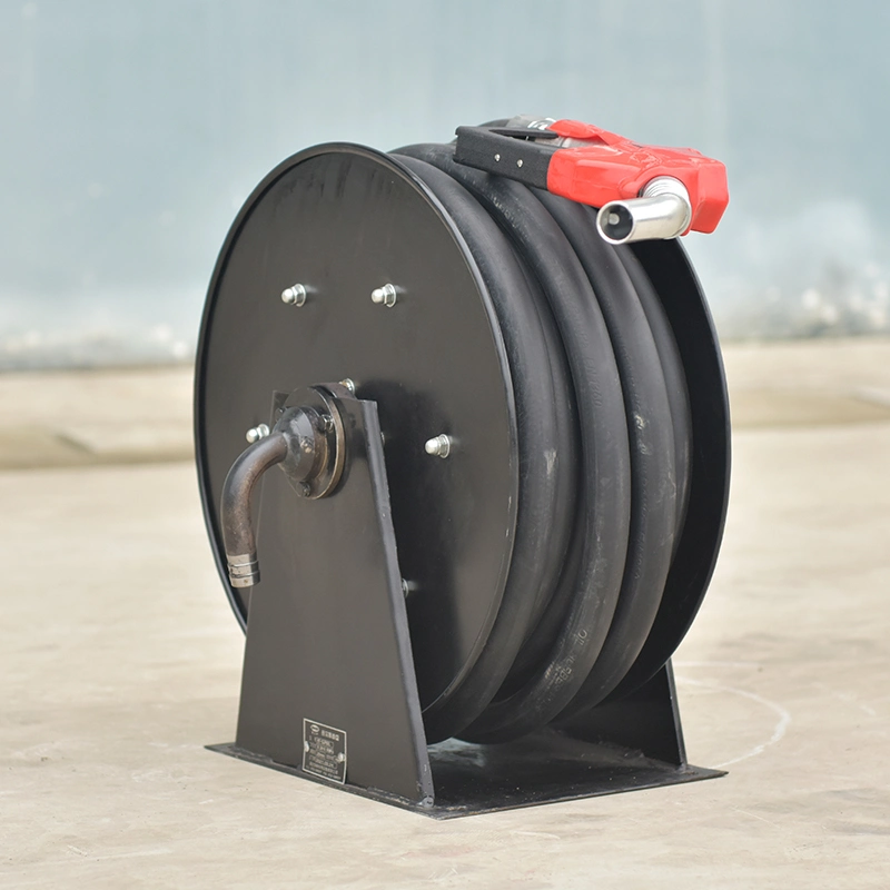 Auto Spring Rewind Fuel Hose Reel Auto Roll-up Hose Reel for Diesel