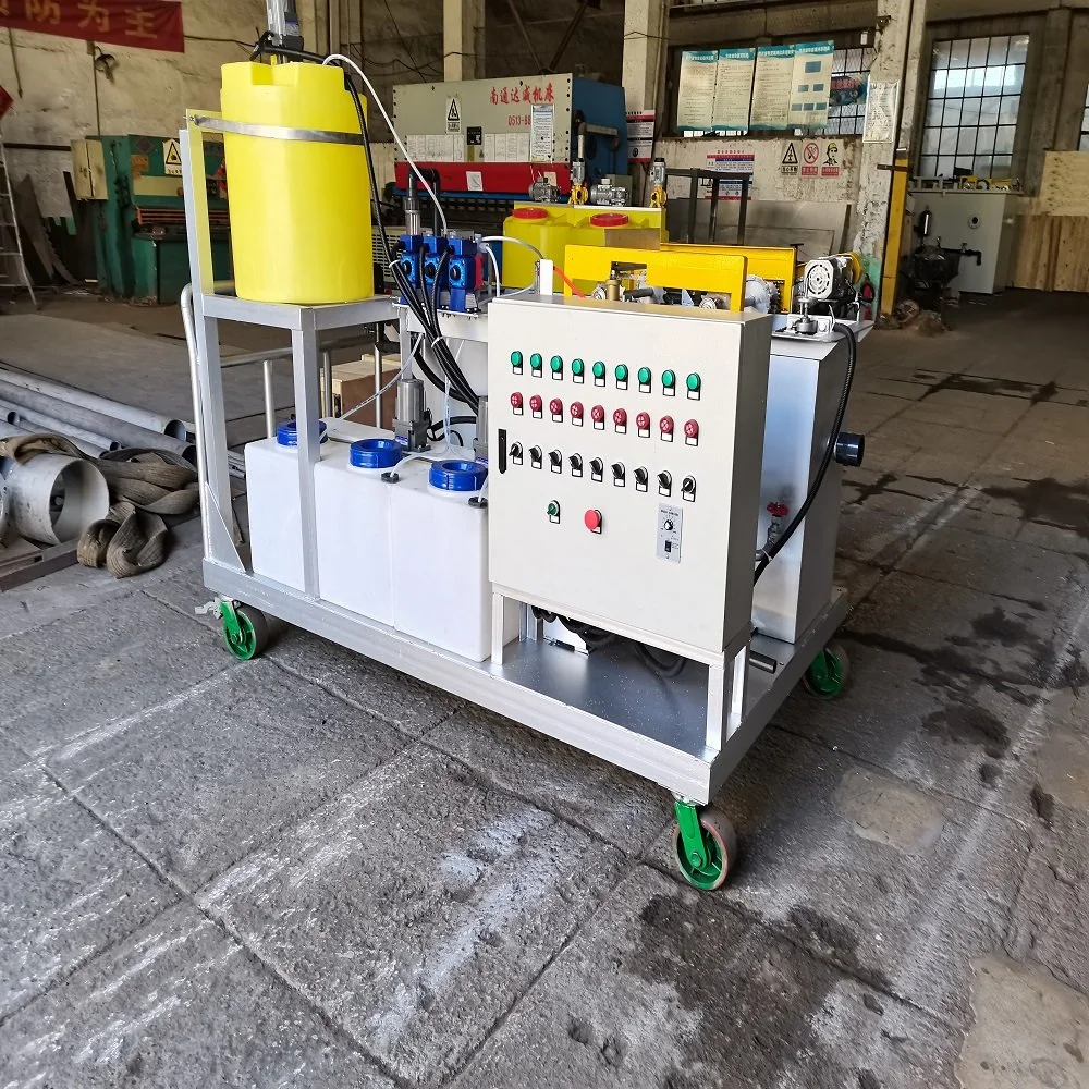 Portable Oil Water Separator Dissolved Air Flotation Electrocoagulation Plant for Industry Wastewater Treatment