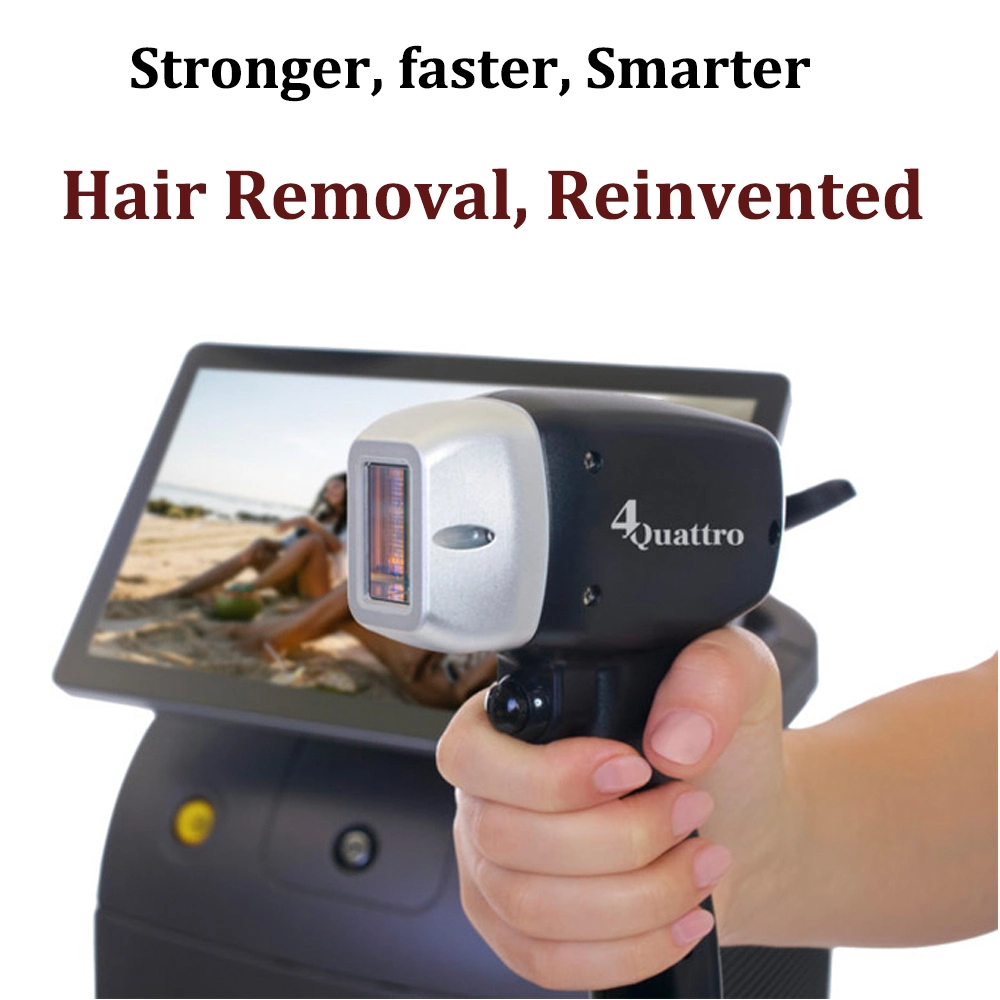 Beauty Equipment 808nm Diode Laser Haarentfernung mit LCD Touch Bildschirmgriff