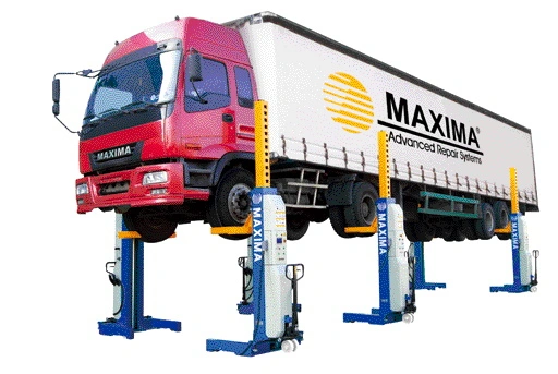 Maxima Heavy Duty Column Lift Ml6045 Ce Certified Bus Lift / Truck Lift