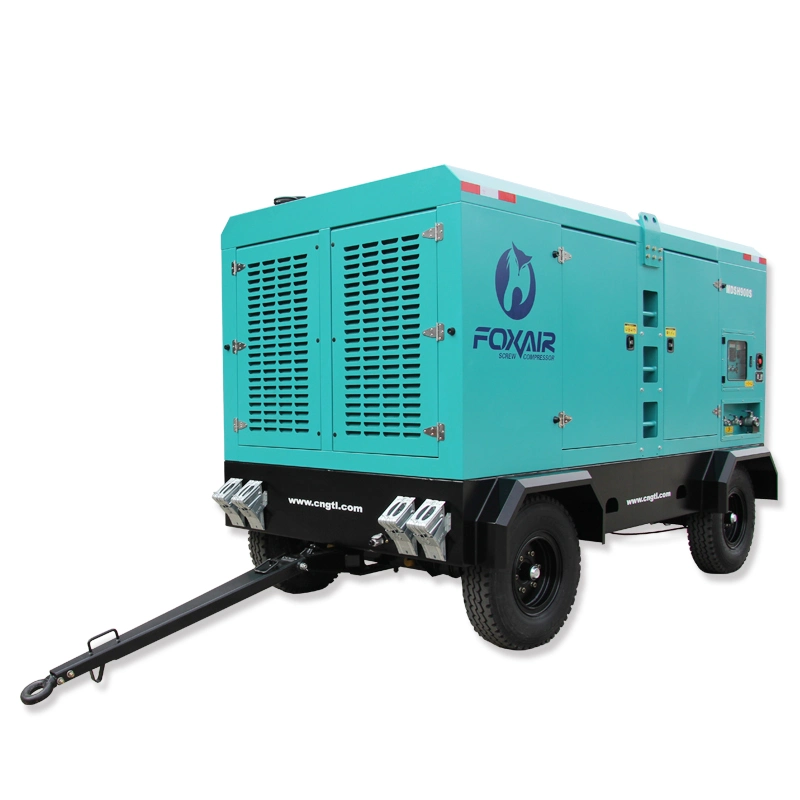 Gtl 900cfm 16bar 25m3 Driling Mining Portable Screw Mobile Diesel Air Compressor Factory Price