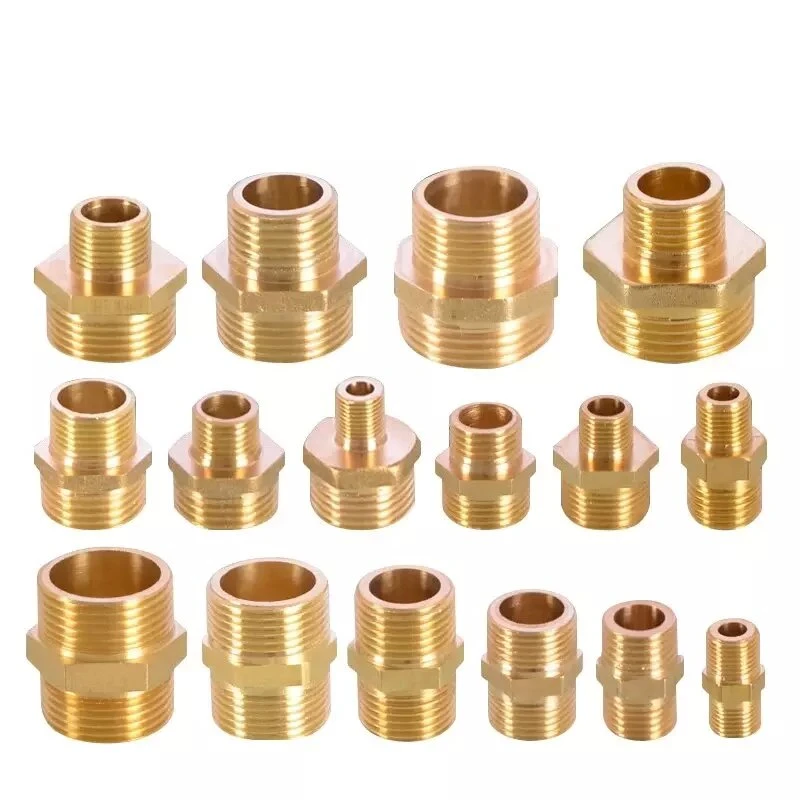 Male Thread Metal Pneumatic Push Quick Connecting Tube Fitting