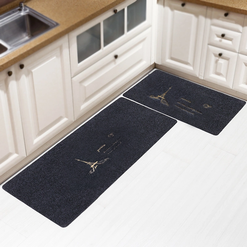 TPR Backing Door Mat with Pet Surface for Kitchen