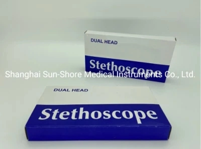 Medical Cardiology Class III Dual Stethoscop with Single Case in Best Price