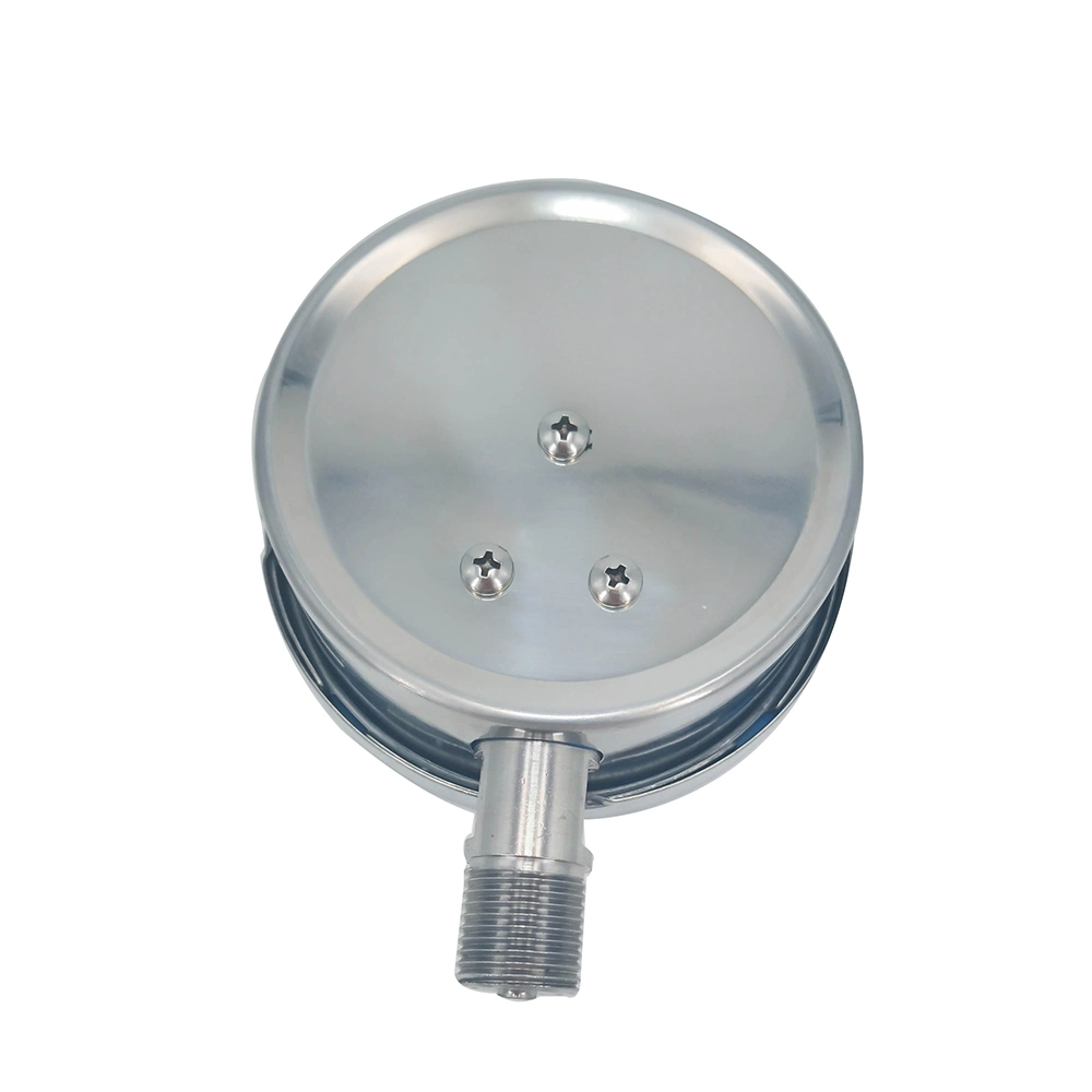 Sanitary Stainless Steel Thread Pressure Gauge