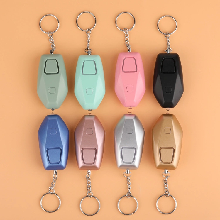 Rechargeable Personal Alarm Key Chain Distress Device with One Keychain