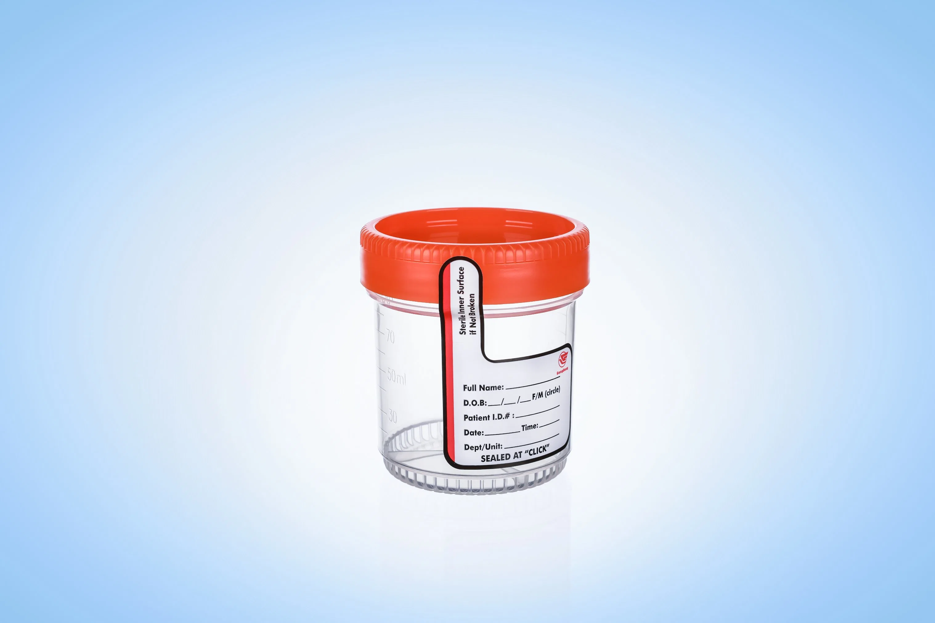 100ml Lab Disposable Specimen Container Urine Sample Cup