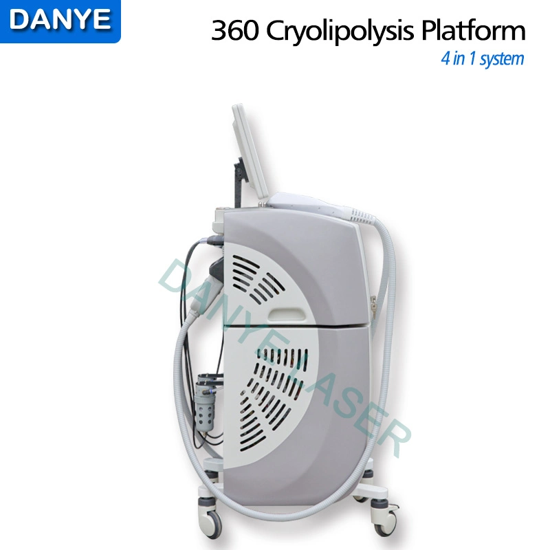 360 Cryo Vacuum Fat Suction Cavitation RF Ultrasound Slimming Machine