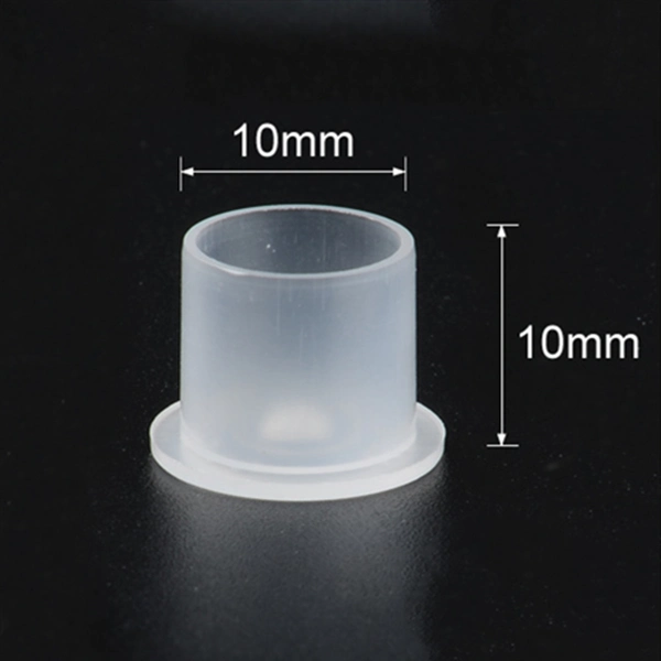 New Arrival Disposable Transparent Plastic Tattoo Ink Cups for Tattoo Ink Pigment